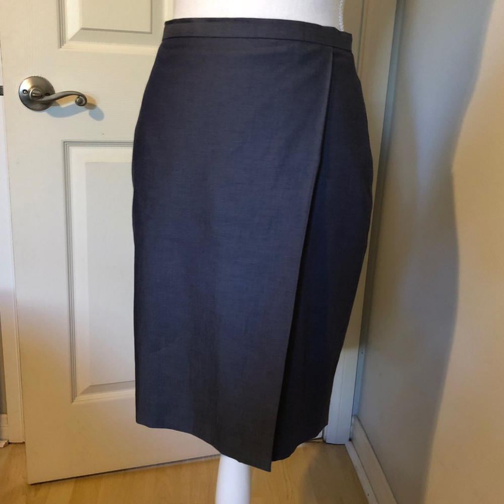 Faux wrap/pencil skirt